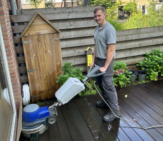 Vlonder schoonmaken - Hippe Reiniging